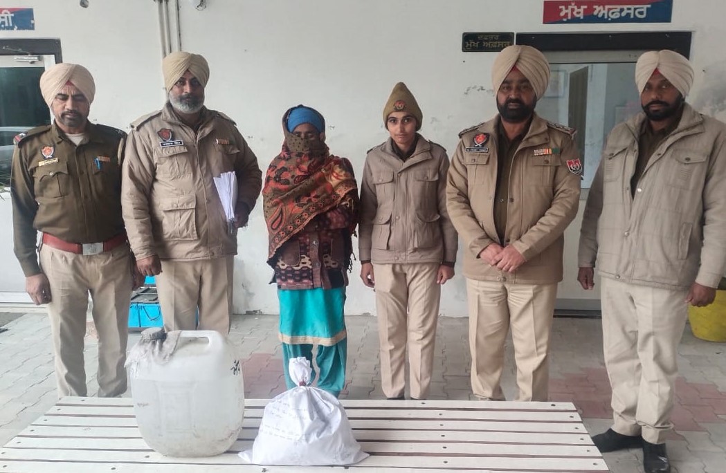 Woman drug peddler arrested under NDPS, Excise Acts 