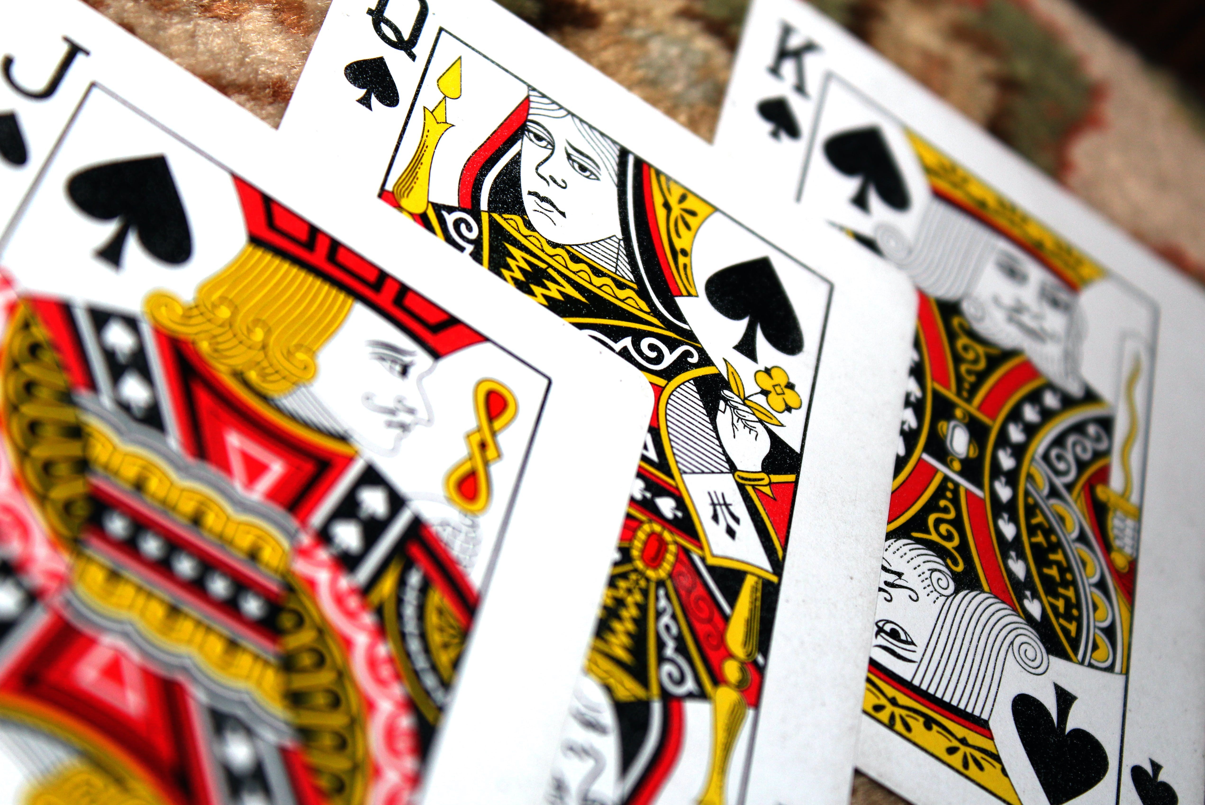 Four arrested for gambling.