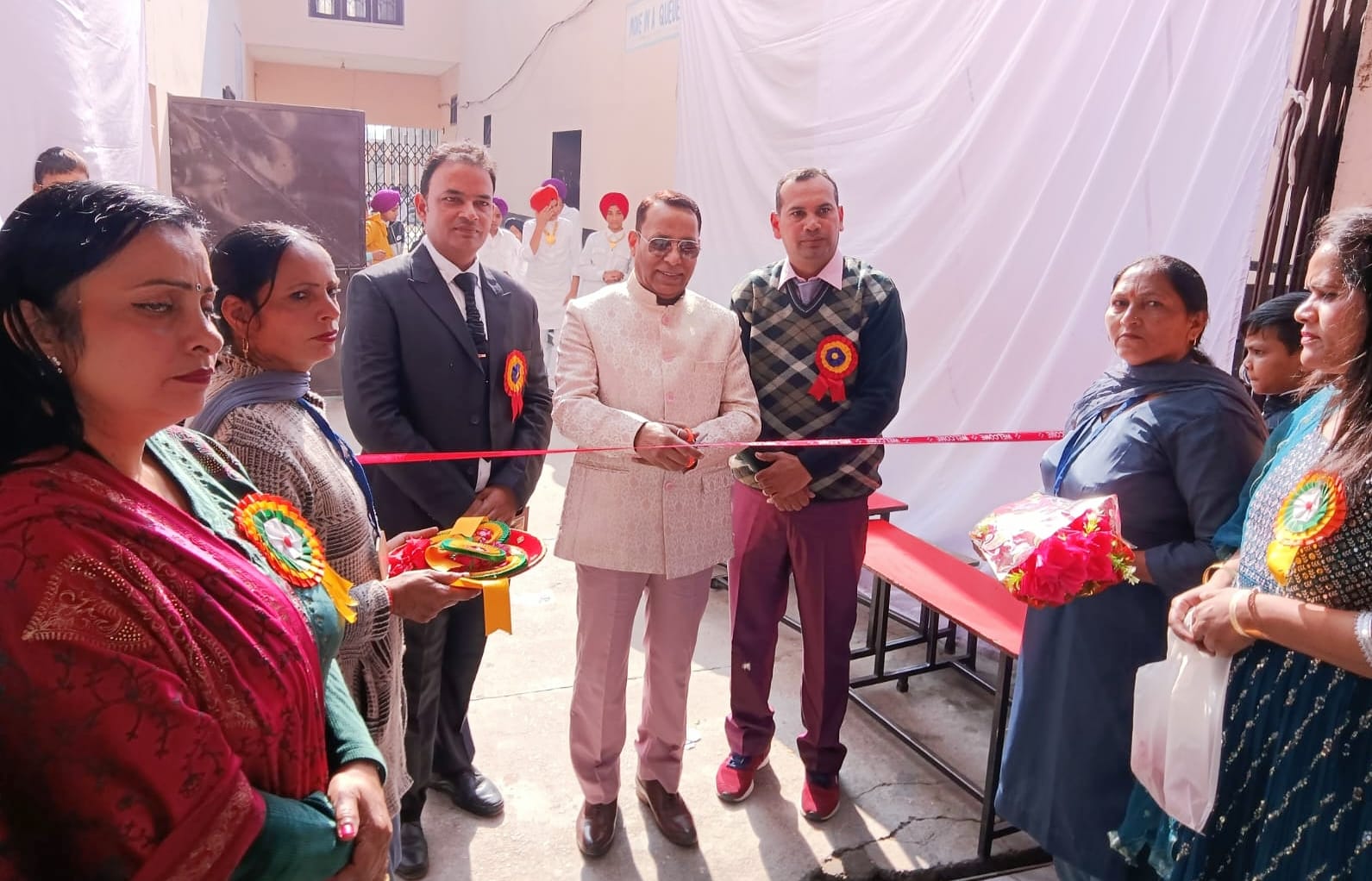 Annual function celebrated gracefully in Shri Guru Ram Rai Public School Alawalpur - Er.Narinder Banga