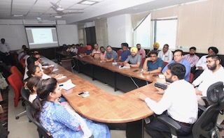 Door-to-door survey to check Dengue larvae in Jalandhar