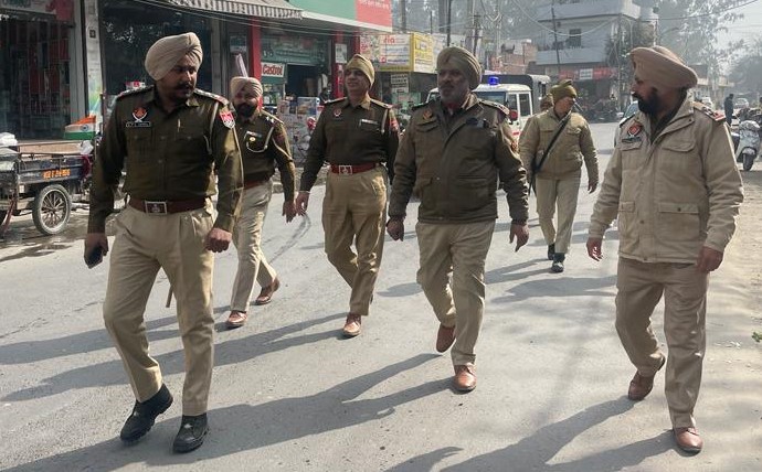 Flag March in Nurmahal