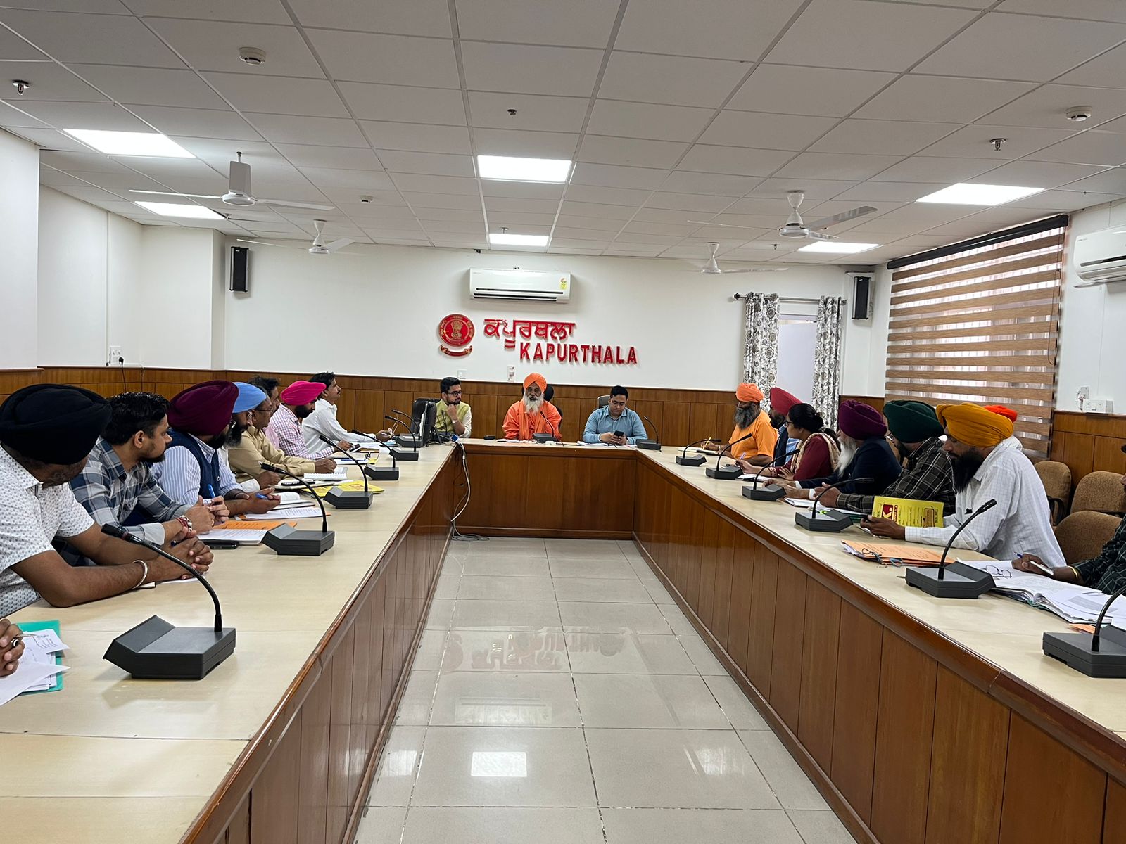 MP Sant Balbir Singh seechewal and DC review Sultanpur lodhi smart city projects