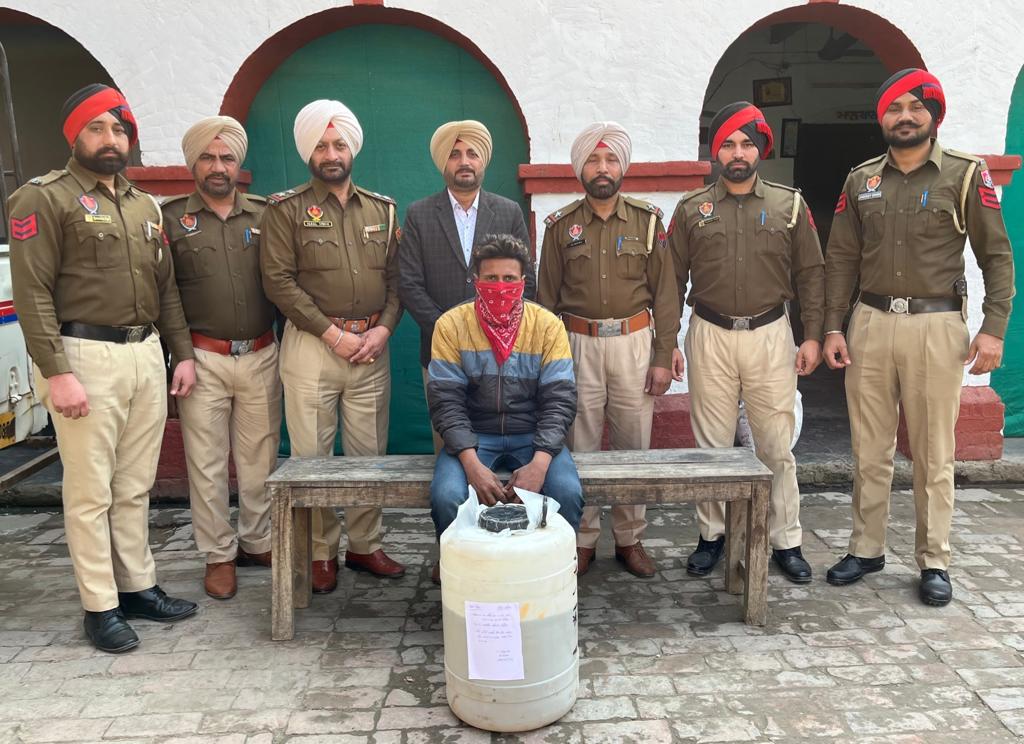Villager arrested for selling illicit   liquor 