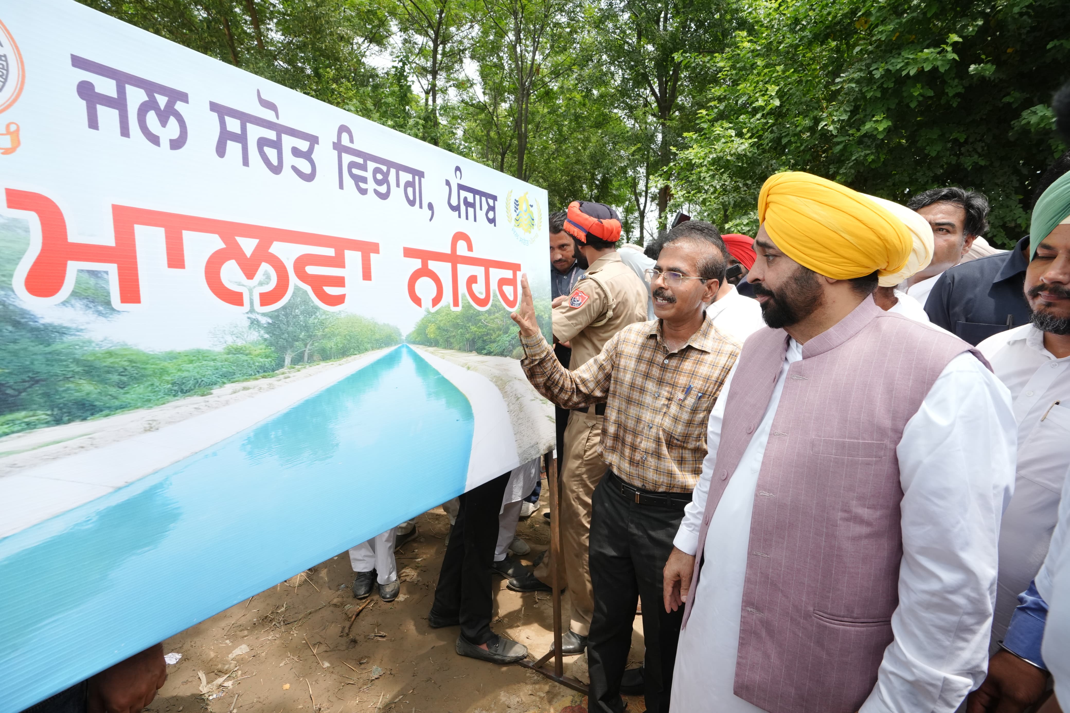  Under leadership of CM Punjab all set to get its first ever canal in post independence era in form of Malwa canal