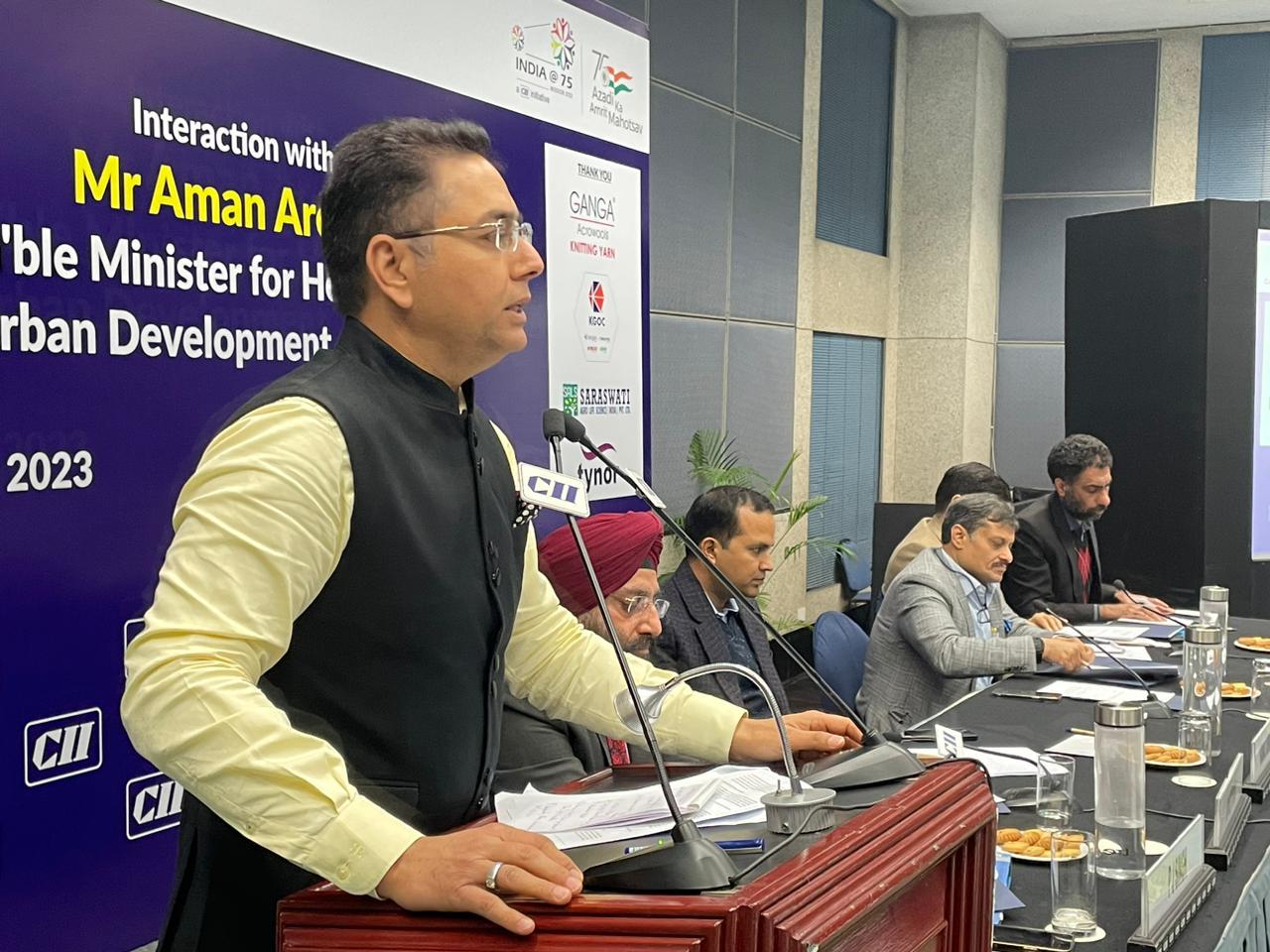 PUNJAB TO CONSTITUTE CORE GROUP TO ADDRESS ISSUES OF INDUSTRIES & H&UD, SAYS AMAN ARORA