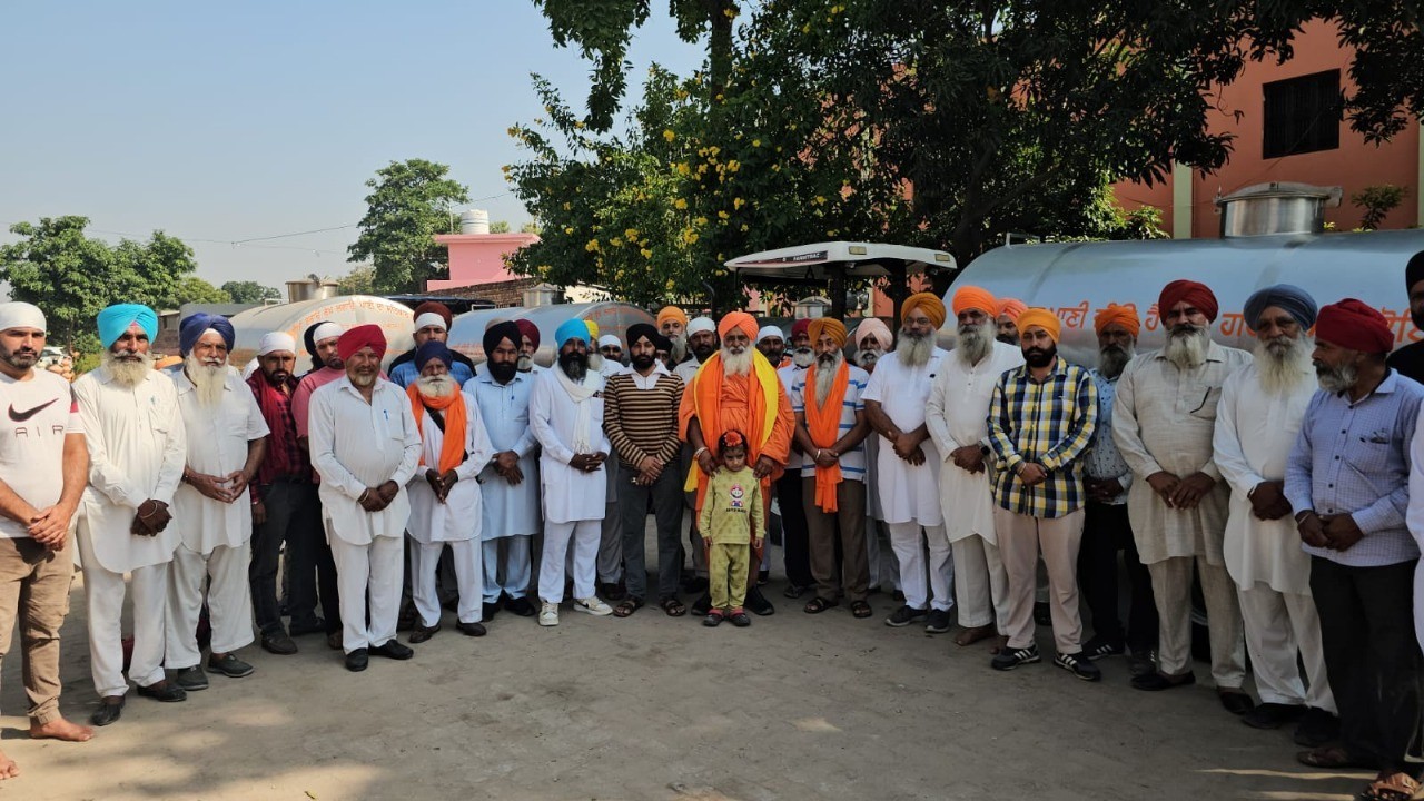 Water Tanks as  Diwali Gift from Sant Seechewal to 25 Villages