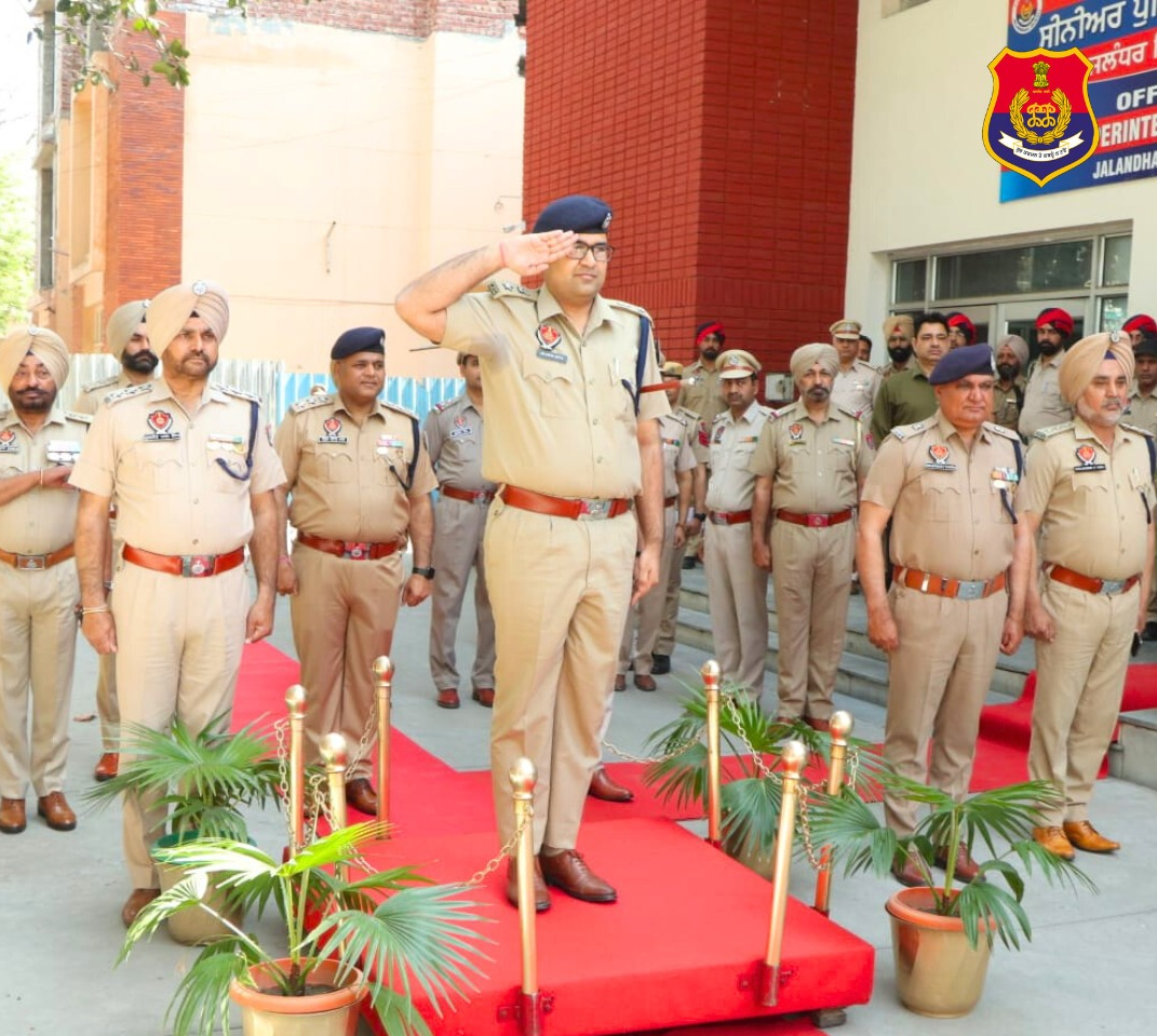 Ankur Gupta Jalandhar(rural) SSP takes charge