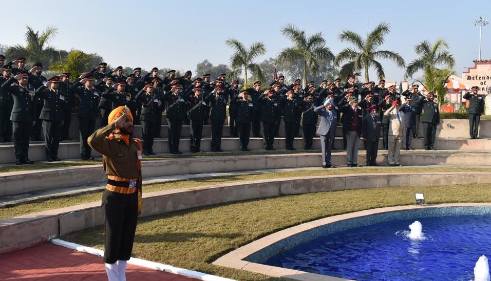 Vajra Corps celebrated Army Day