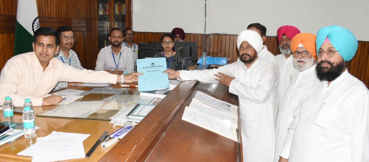 Candidates of four parties file papers on Friday