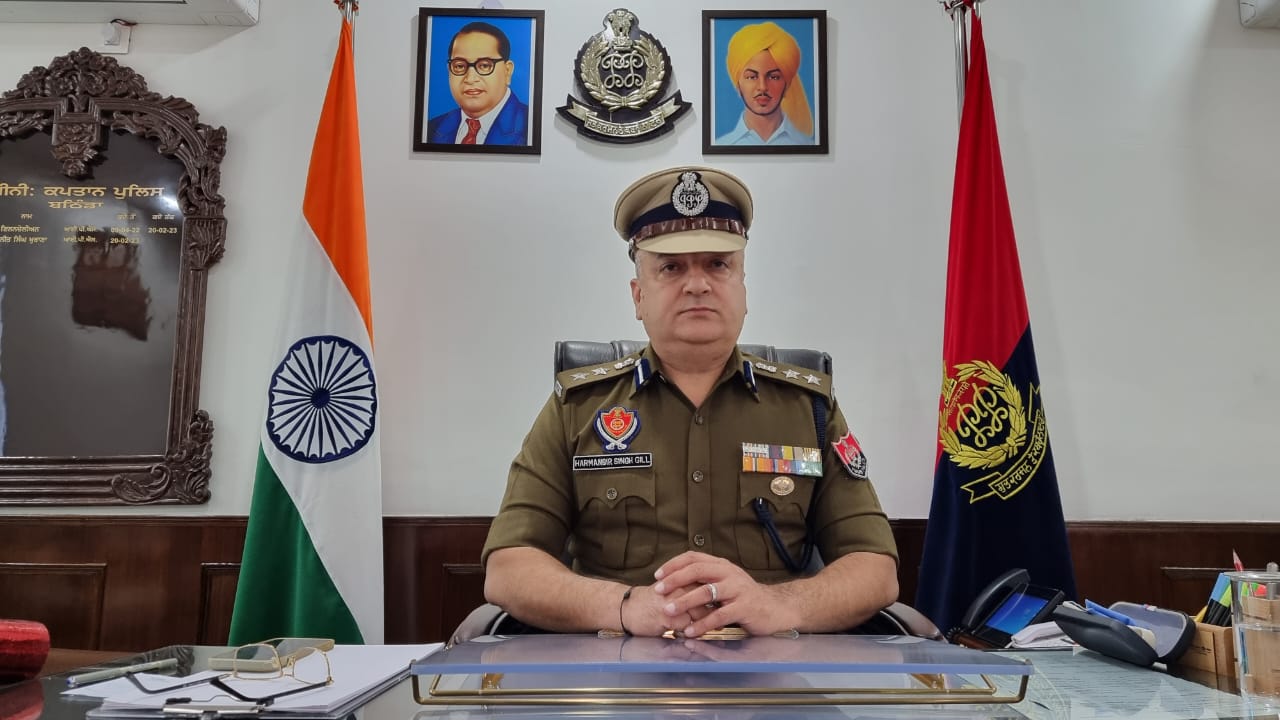 Harmanbir Singh Gill takes over as SSP Bathinda