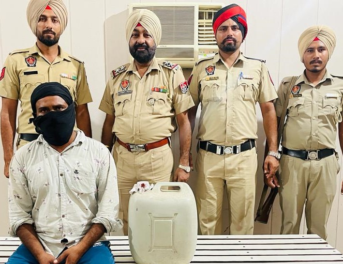Villager arrested for selling illicit   liquor 