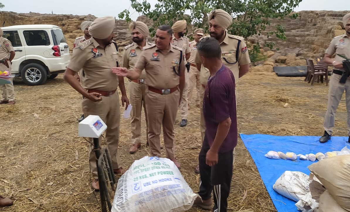 Drugs seized under NDPS Act destroyed.