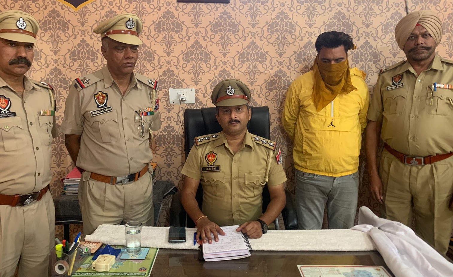 Tripple murder accused arrested with firearms