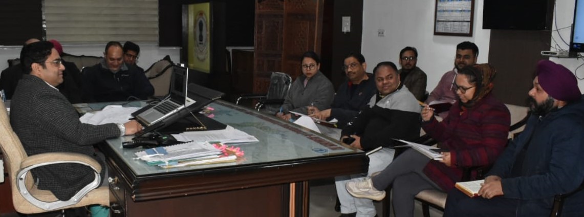 DC reviews grievances redressal in Jalandhar -  meet with SDMs department's heads.