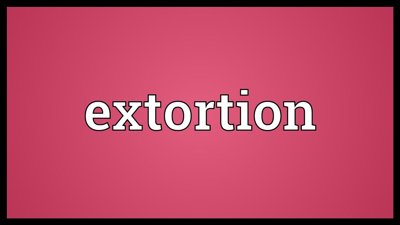 Gang of extortionists busted: three arrested