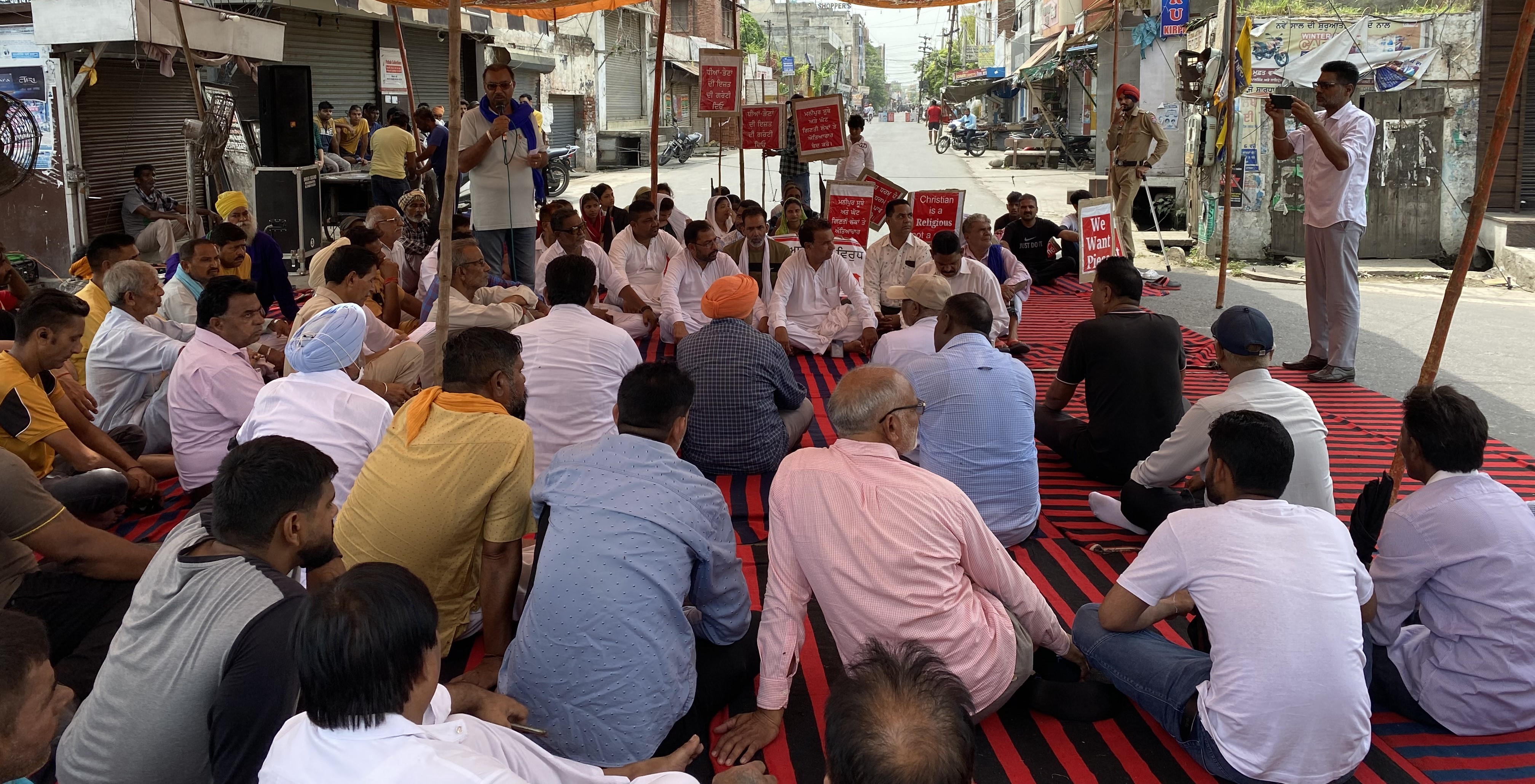 Near total bandh in Nakodar, Shahkot, Nurmahal