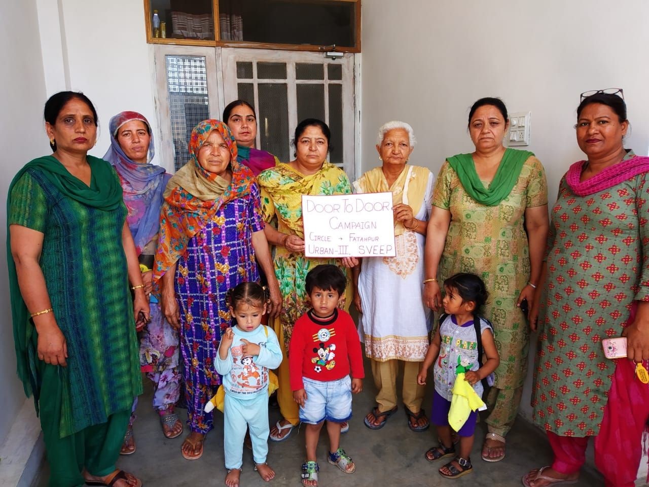Voter awareness held during new admissions in schools