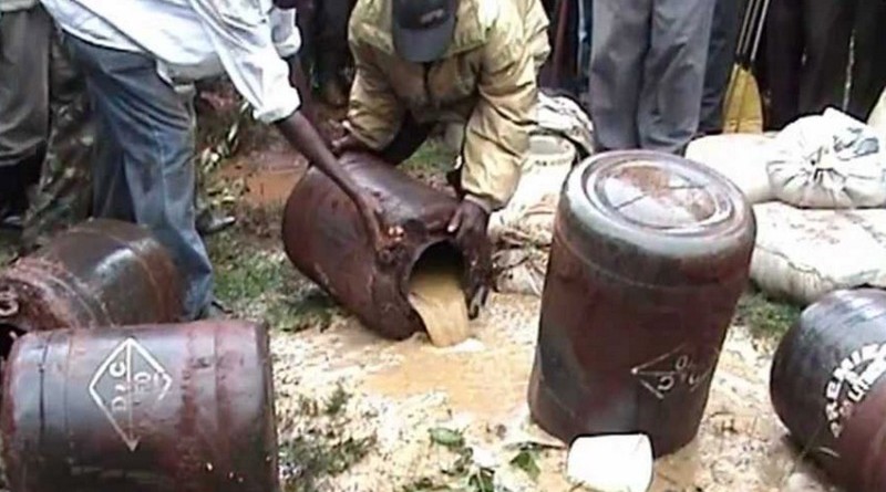 Villager arrested for brewing illicit liquor