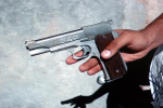 Unidentified booked for firing