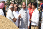 Cabinet Minister, DC review paddy procurement operations in Jalandhar