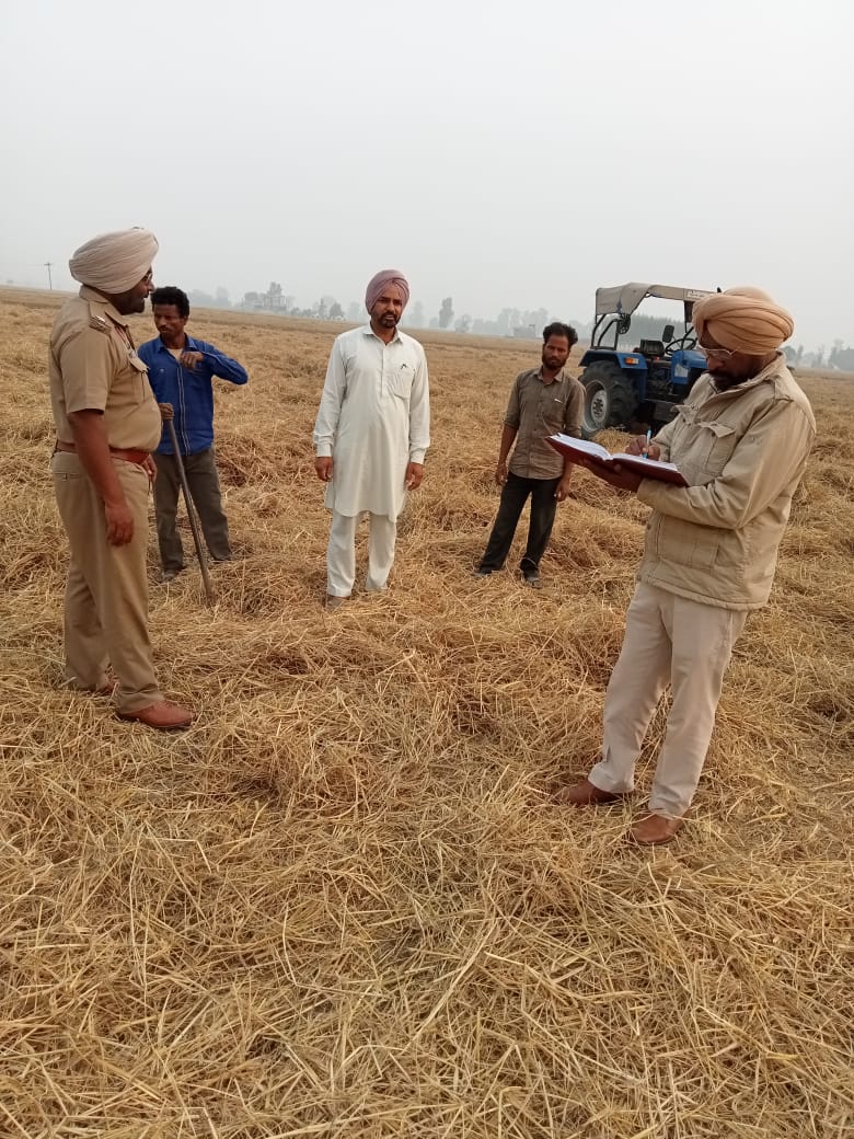 13 cases of stubble burning registered by Faridkot police