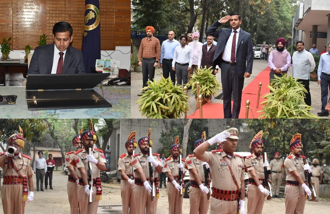 Himanshu Aggarwal assumes charge as new Deputy commissioner: terms free and fair Lok Sabha polls as top priority