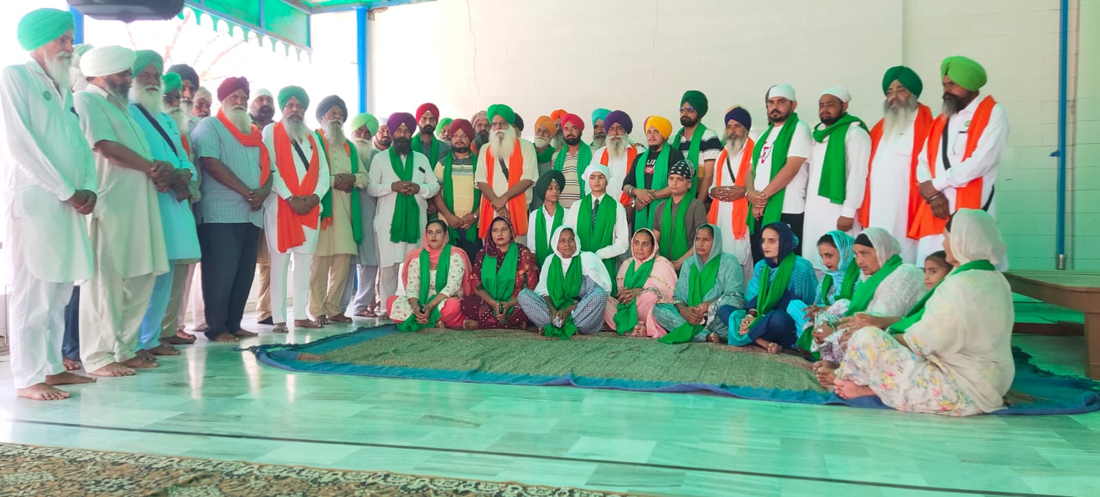 BKU Sidhupur Ekta honours the protesters detained by police