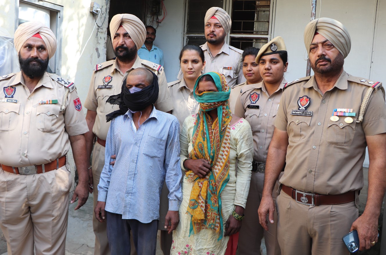 Father-mother duo arrested for murdering three minor daughters.