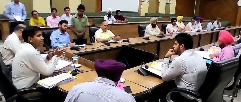 Deputy Commissioner reviews  performance of revenue department