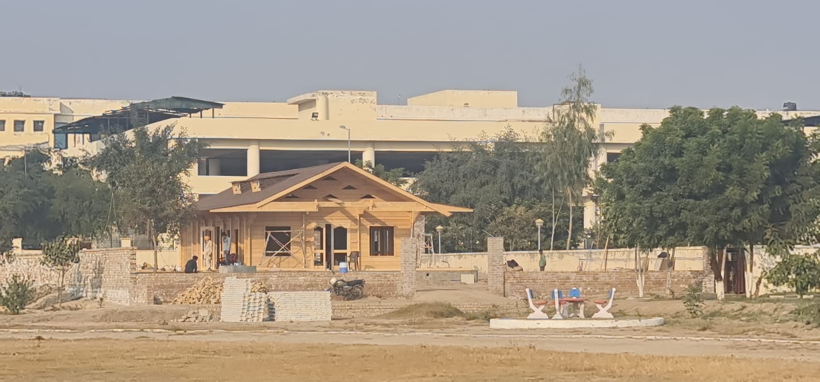 First wooden Gurdwara sahib in police lines Fazilka-Thanks to the concept of Bhupinder Singh Sidhu,then SSP of the district