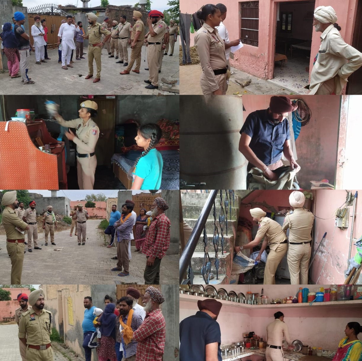 Jalandhar police conduct search operations in hot spots