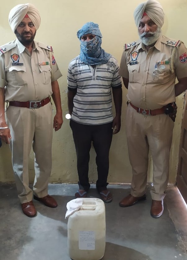 Villager arrested for selling illicit   liquor 