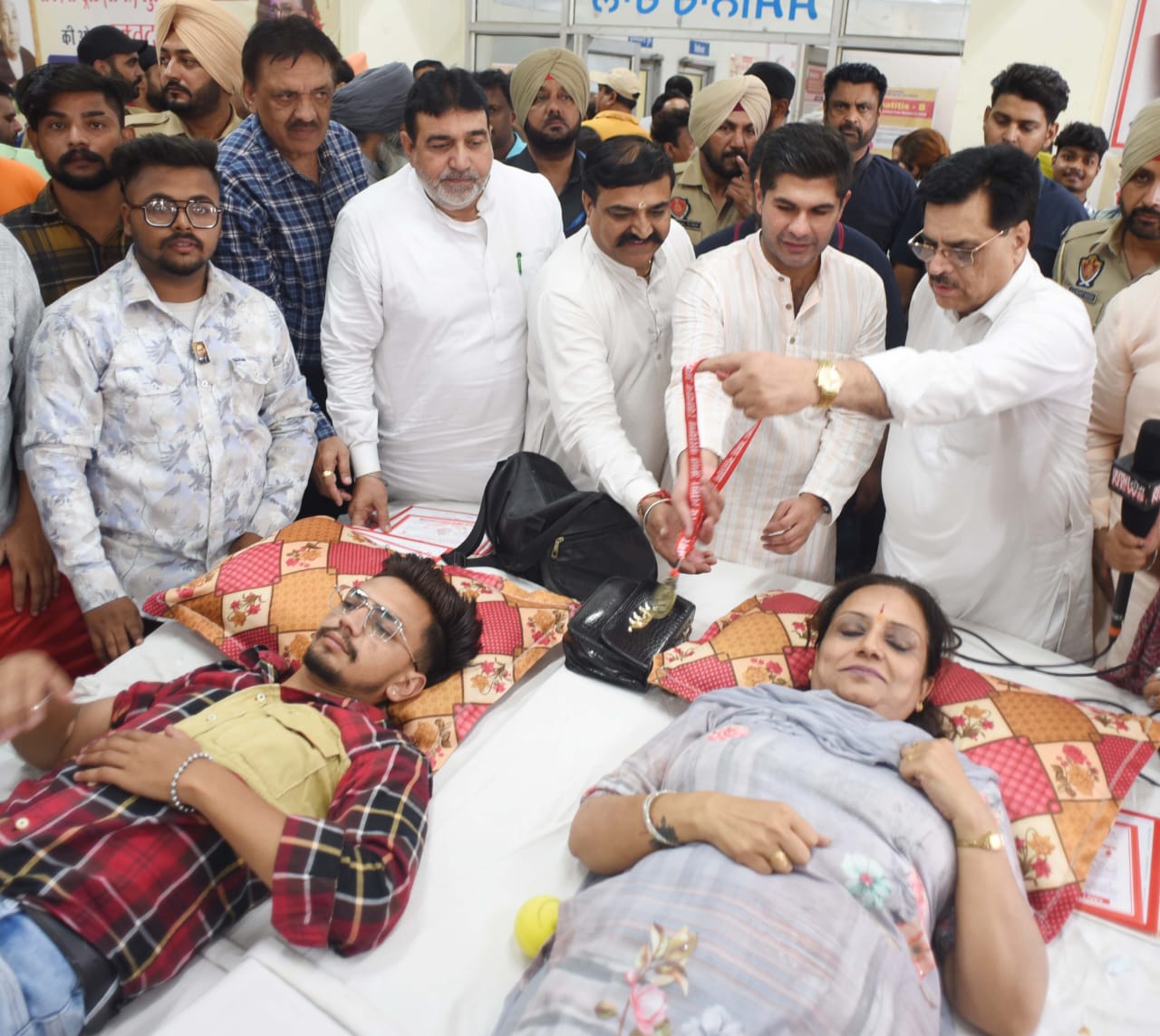 Blood Donation camps organised in 8 states and three Union Territories