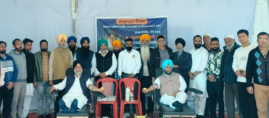 SAD organizes blood donation camp in memory of P.S. Badal