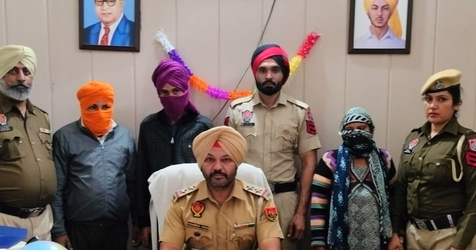 Woman among three villagers arrested for murdering co-villager.
