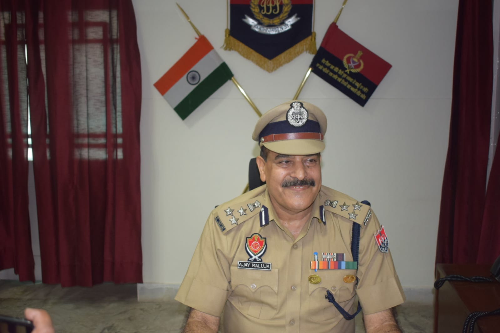 Ajay Maluja takes over as DIG Faridkot range