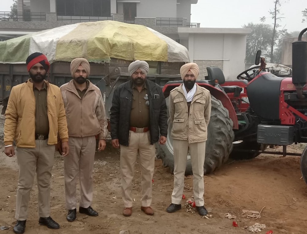 Villager fined for illegal sand mining