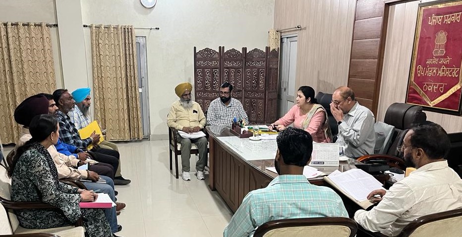 ADCs take stock of stubble burning situation in Nakodar /Phillaur