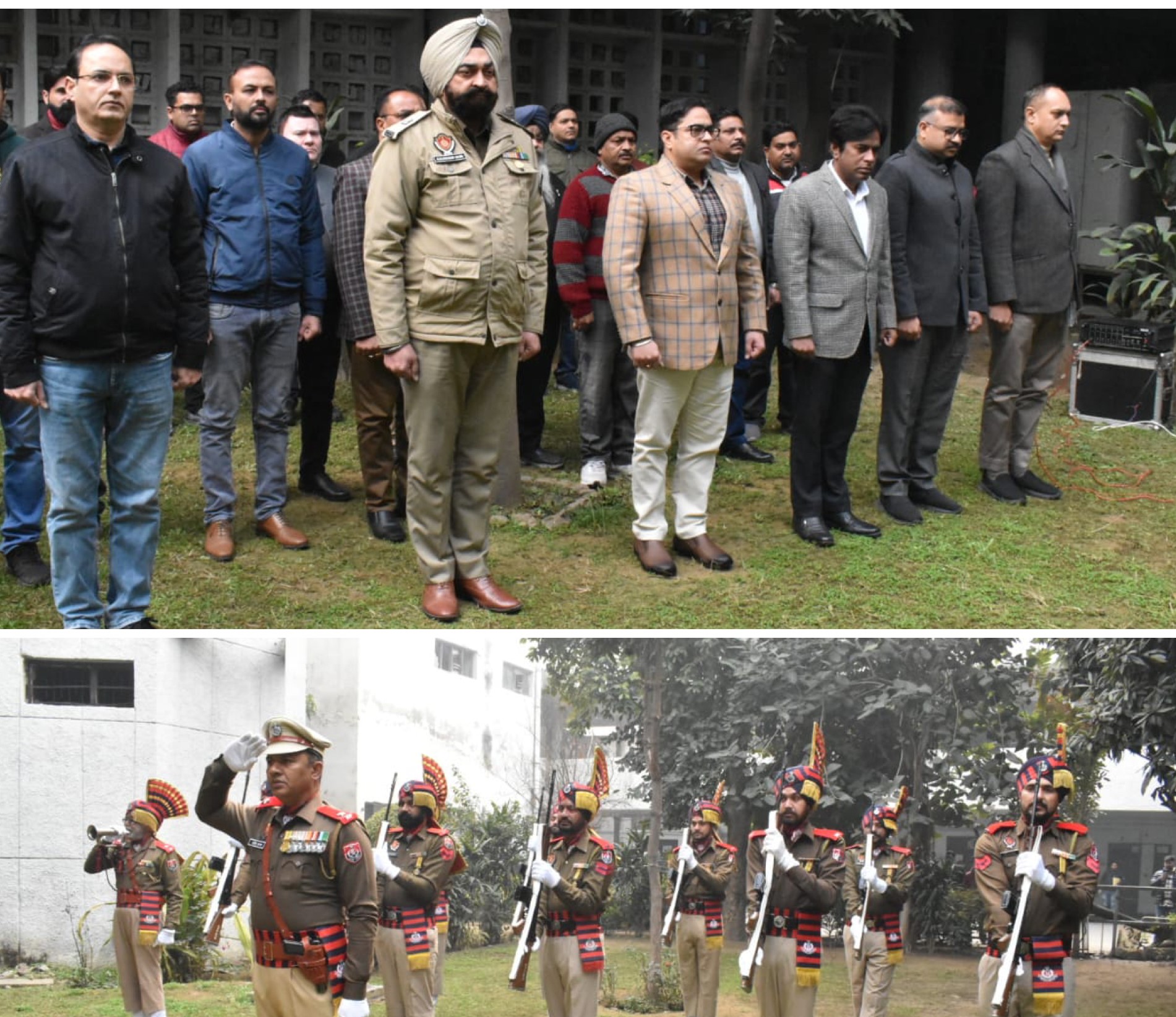 Two minutes silence in respect of freedom fighters