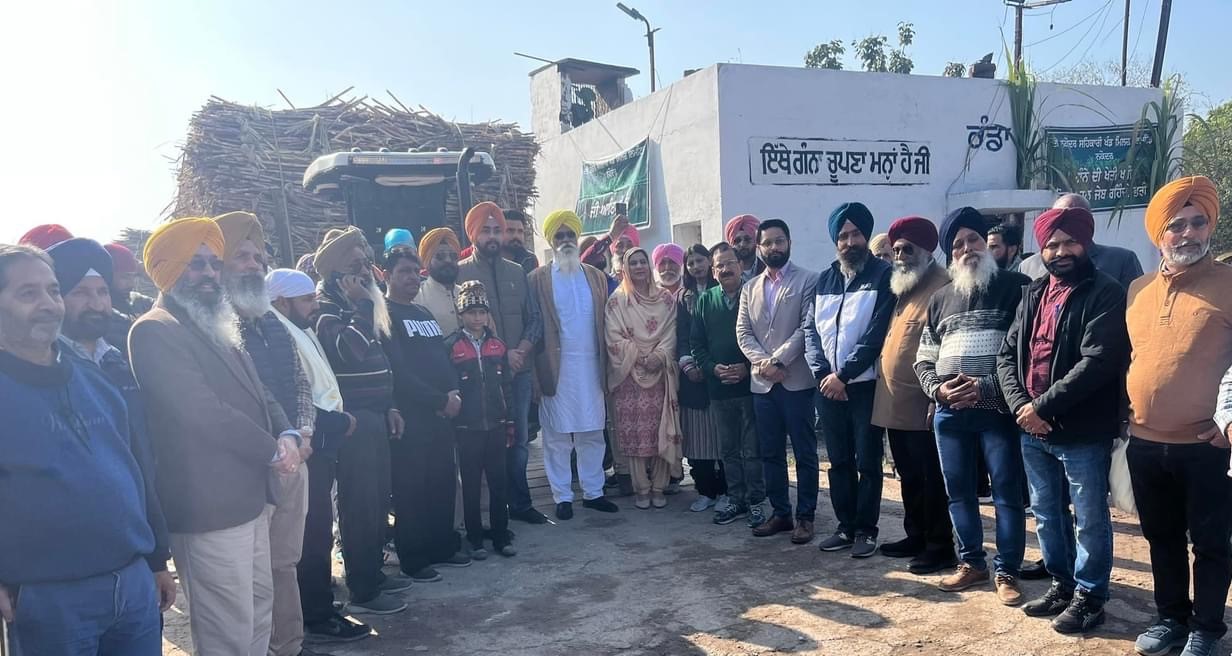  Crushing begins at Nakodar sugar mill.
