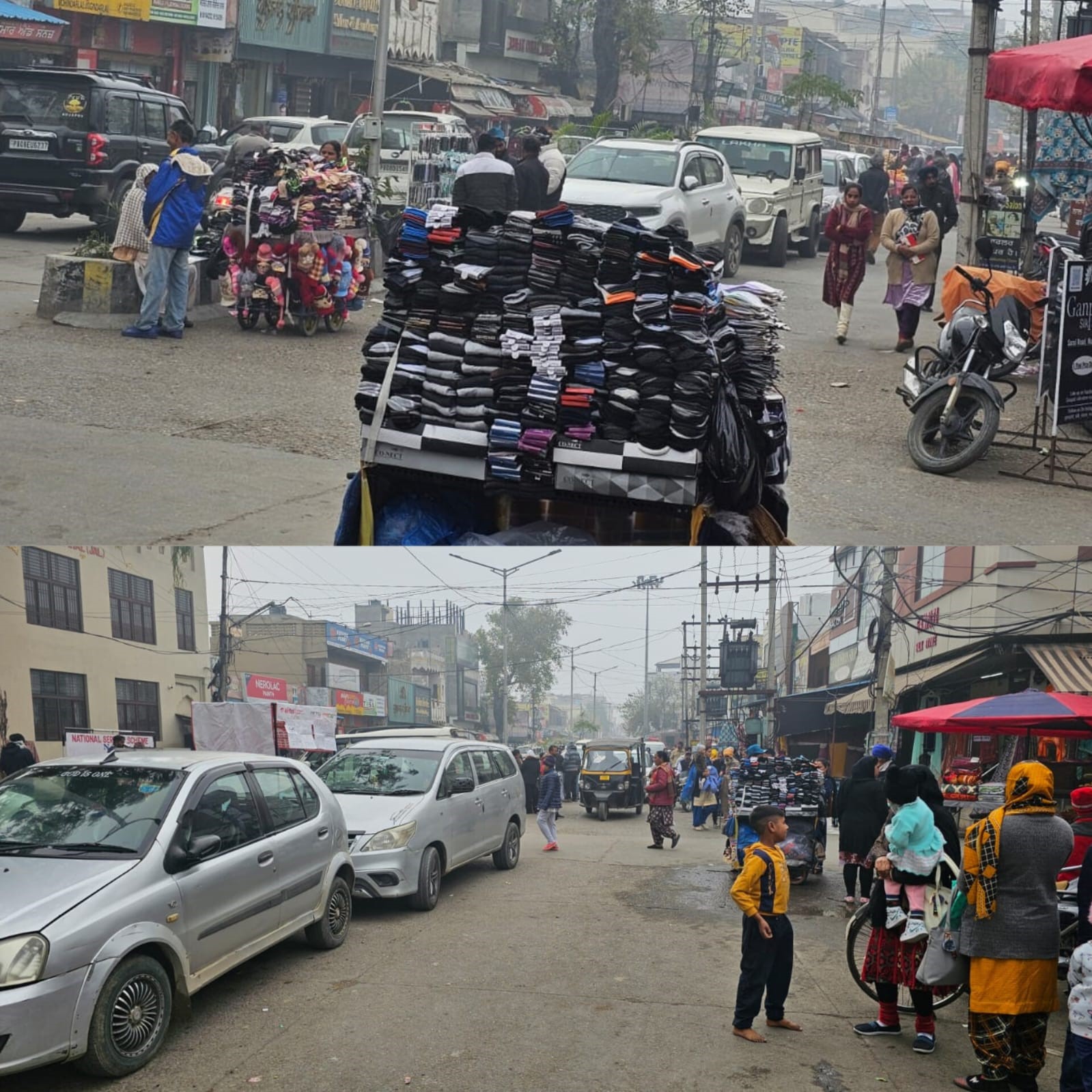 Approach road to Nurmahal Serai remains encroached on