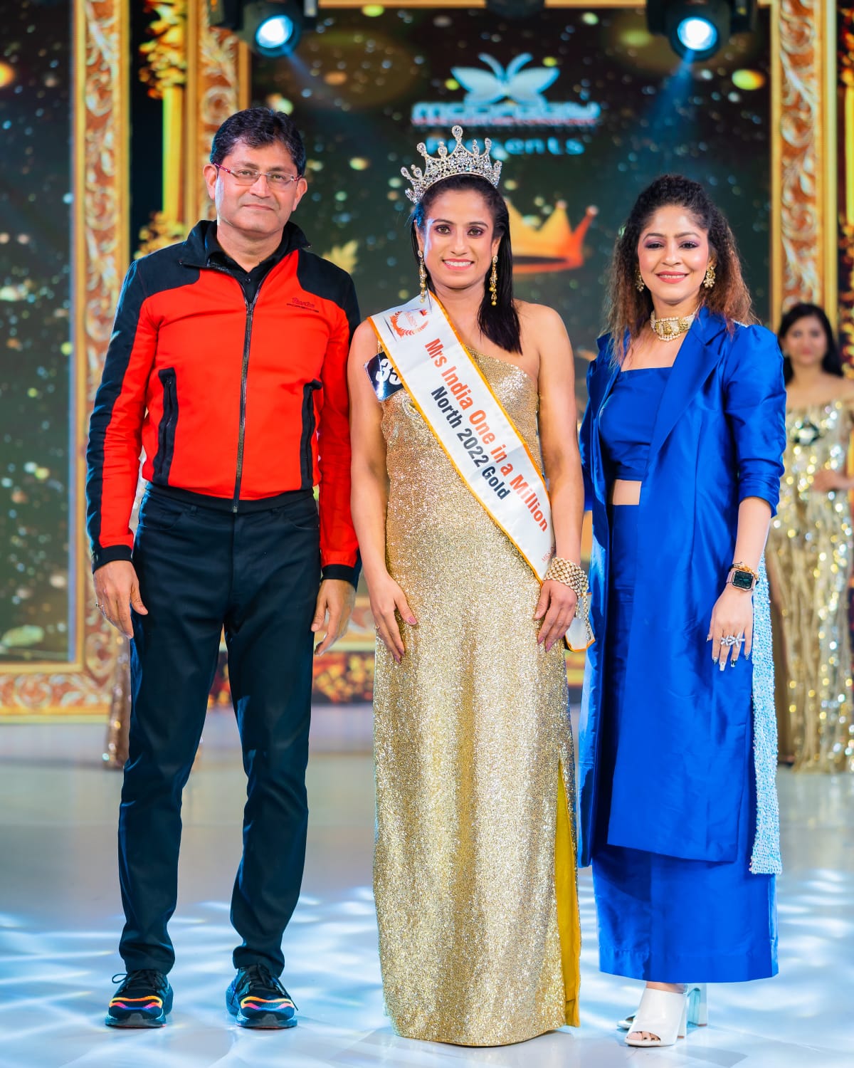 Puneet Kaur won Mrs India -North Zone in a recent pageant held at Gurgaon 