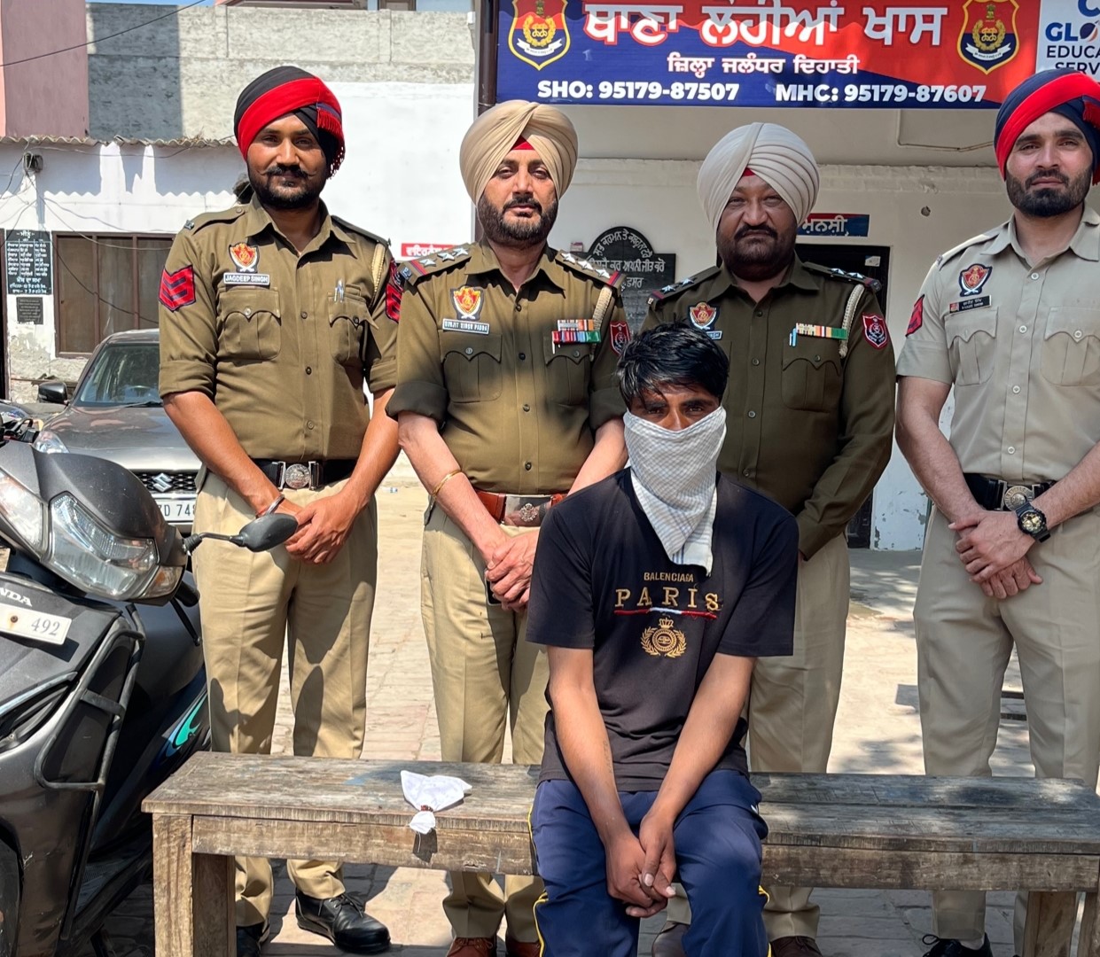 Couple among four drug peddlers arrested under NDPS Act  