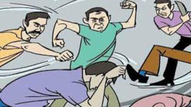 Four booked for assaulting villager