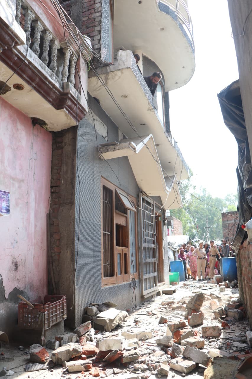 Drug trafficker's illegal property demolished in Jalandhar